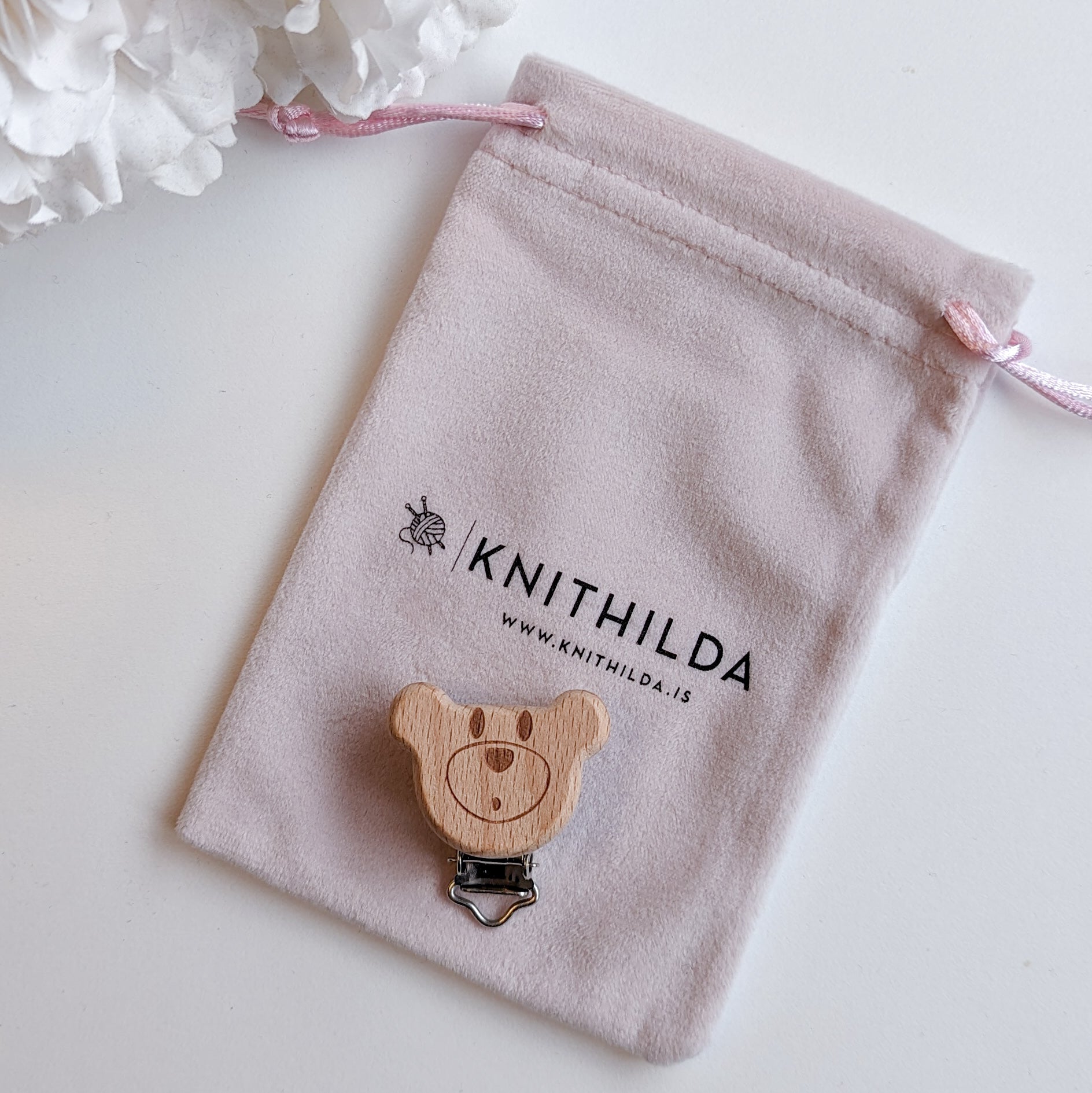Klemma fyrir snudduband - Bangsi minni
