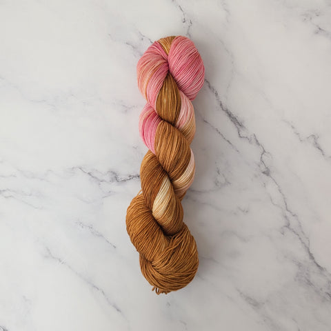 Raspberry Toffy - Merino Fingering