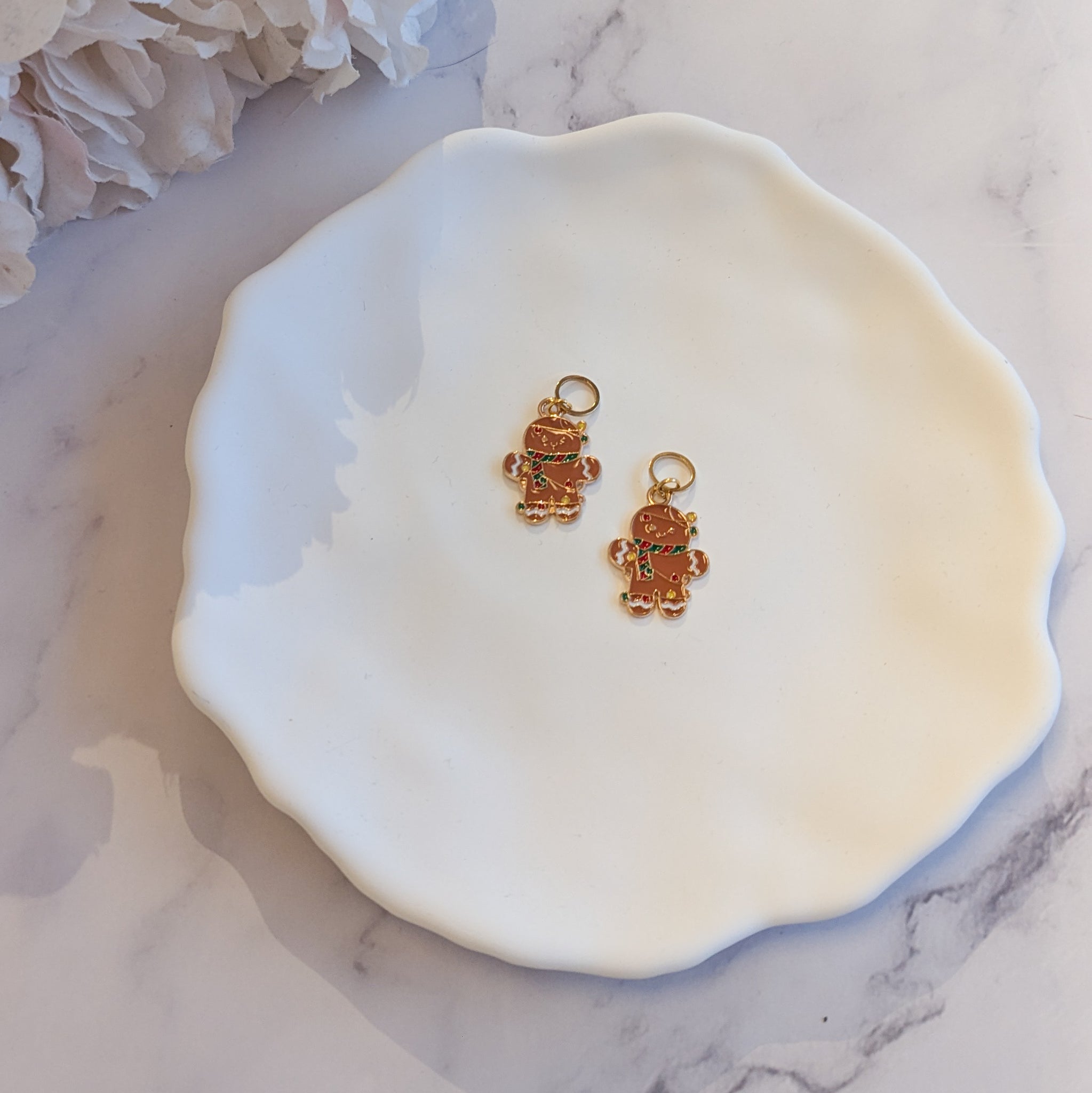 Prjónamerki - Piparkökukarlar