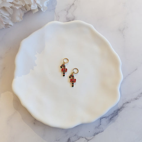 Prjónamerki - Grænn jólastafur (minni)